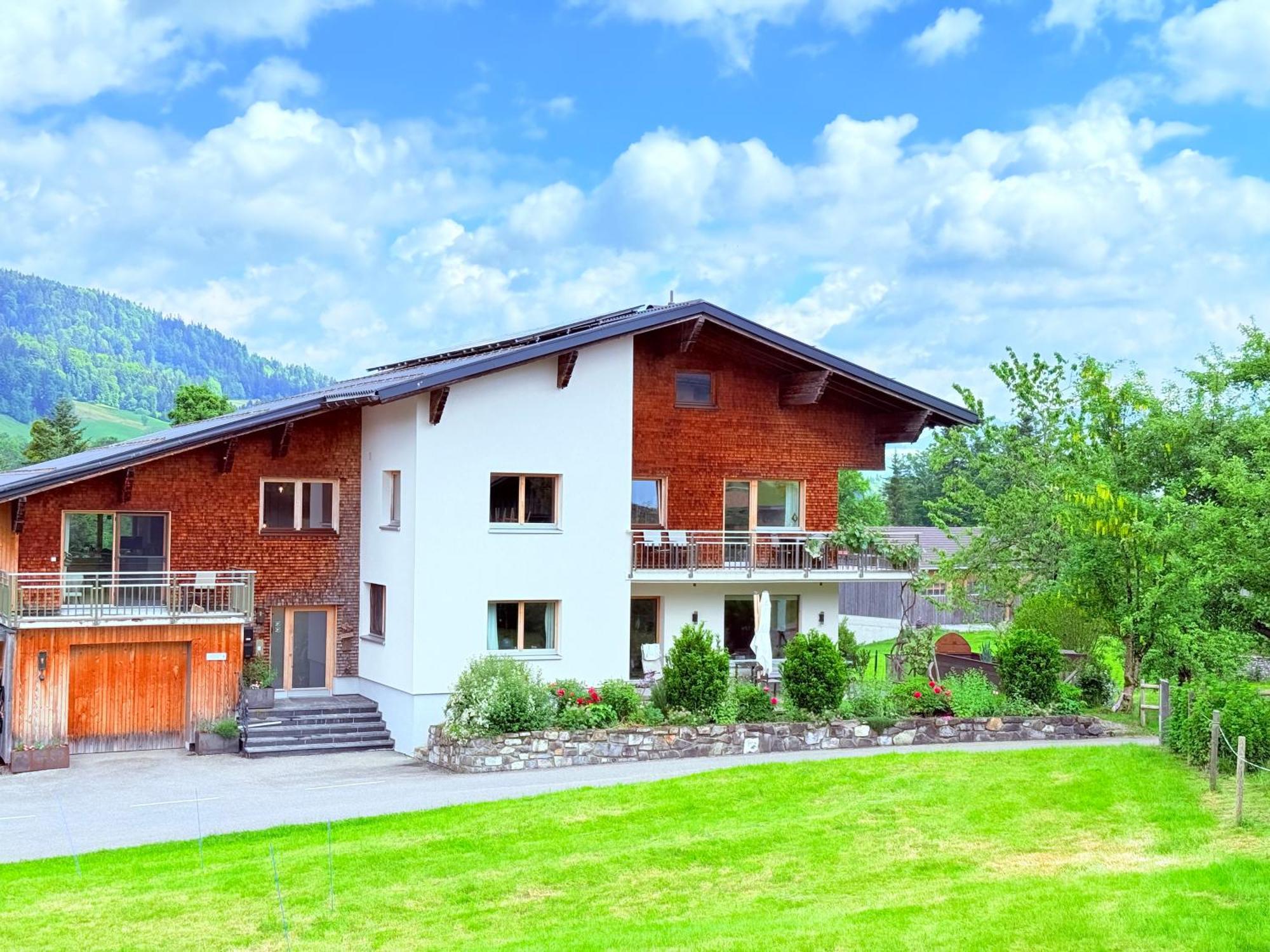 Wiesen Appartment Schwarzenberg im Bregenzerwald Kültér fotó
